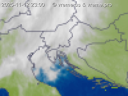 Oblačnost Slovenija
