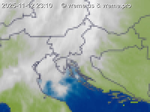 Oblačnost Slovenija