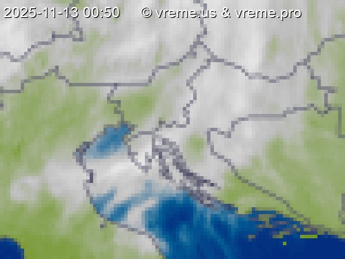 Oblačnost Slovenija