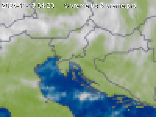 Oblačnost Slovenija