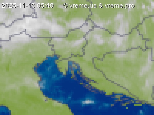 Oblačnost Slovenija
