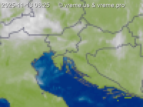 Oblačnost Slovenija