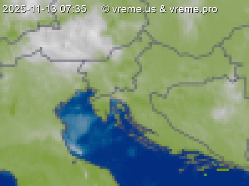 Oblačnost Slovenija