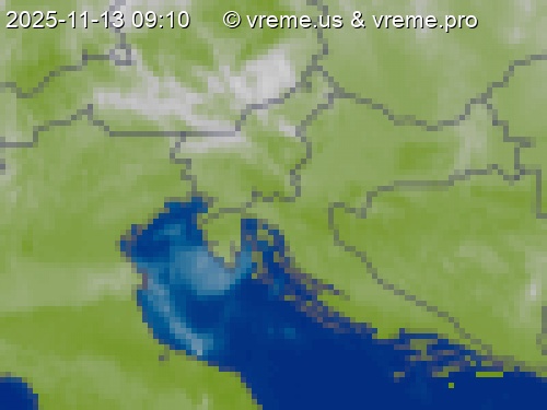 Oblačnost Slovenija