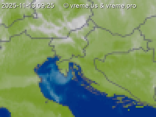 Oblačnost Slovenija