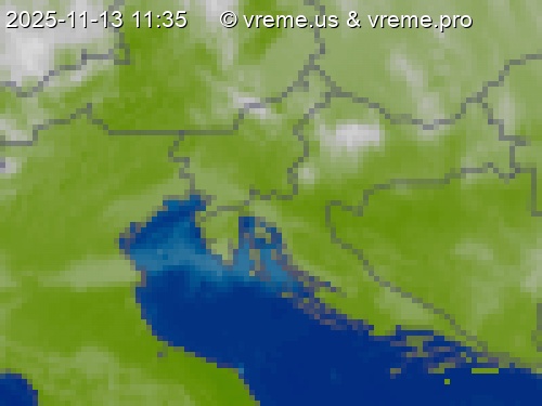 Oblačnost Slovenija