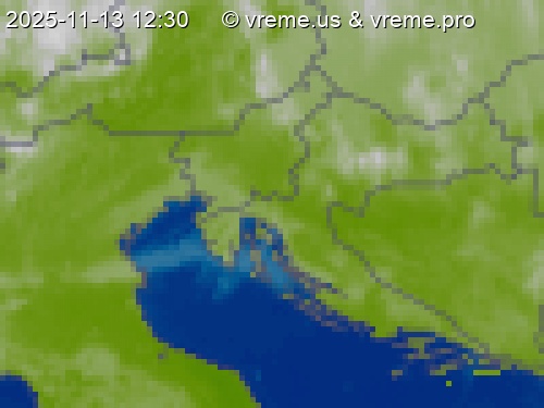 Oblačnost Slovenija