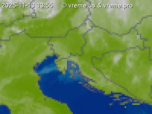 Oblačnost Slovenija