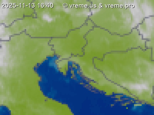 Oblačnost Slovenija