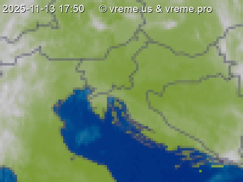 Oblačnost Slovenija