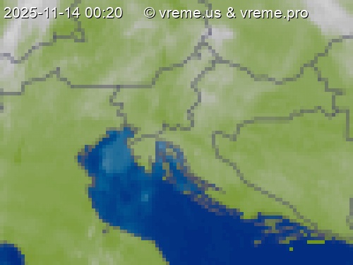 Oblačnost Slovenija