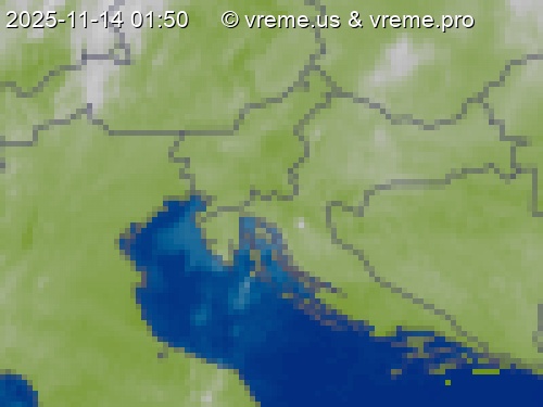 Oblačnost Slovenija