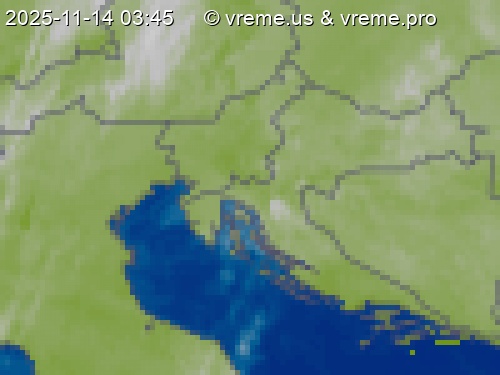 Oblačnost Slovenija