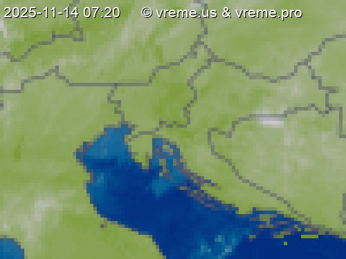 Oblačnost Slovenija