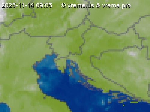 Oblačnost Slovenija