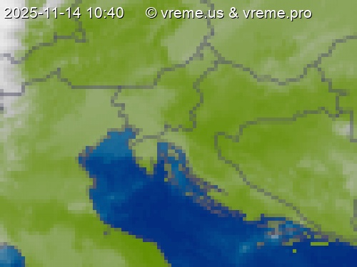 Oblačnost Slovenija