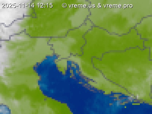 Oblačnost Slovenija
