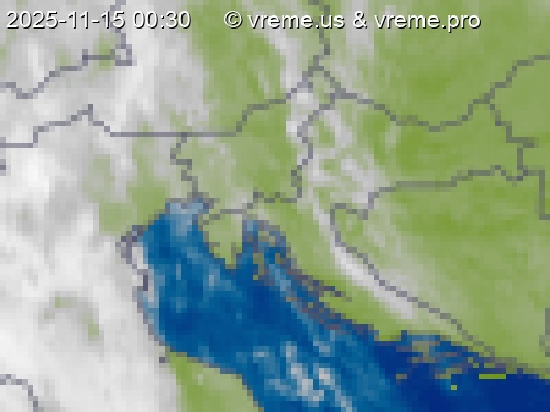 Oblačnost Slovenija