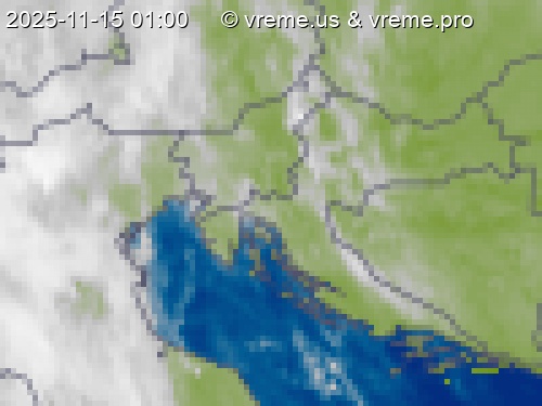 Oblačnost Slovenija