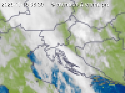Oblačnost Slovenija