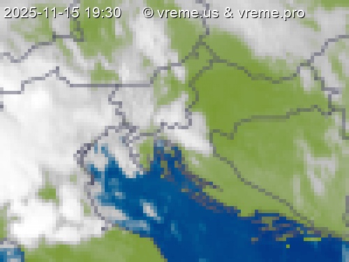 Oblačnost Slovenija
