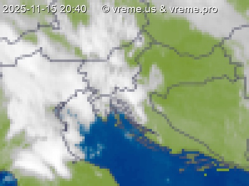 Oblačnost Slovenija