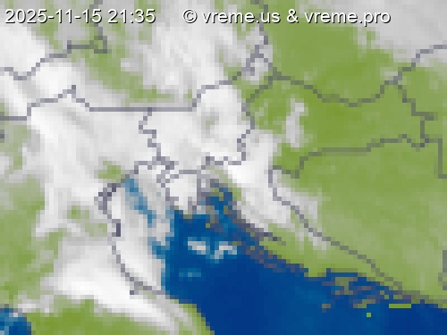 Oblačnost Slovenija