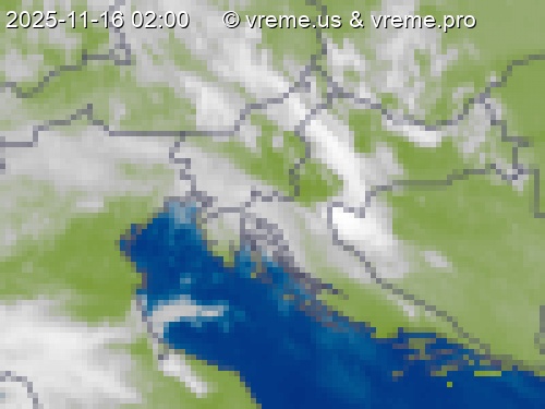 Oblačnost Slovenija