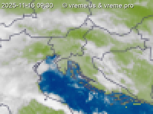 Oblačnost Slovenija