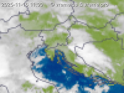 Oblačnost Slovenija