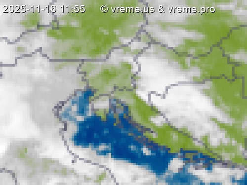 Oblačnost Slovenija