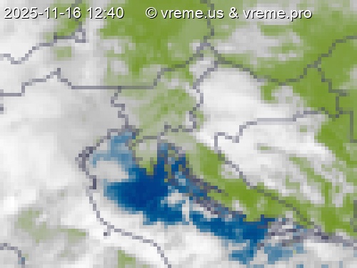 Oblačnost Slovenija