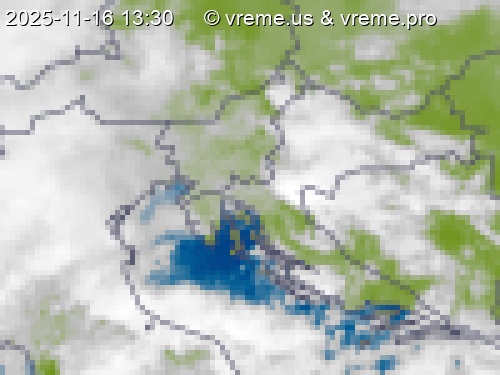 Oblačnost Slovenija
