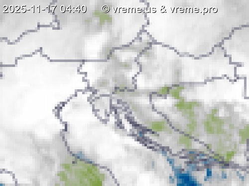 Oblačnost Slovenija