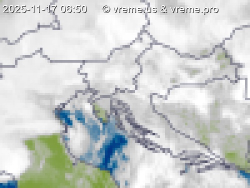 Oblačnost Slovenija