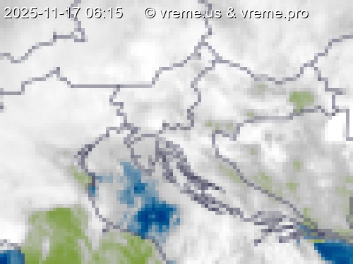 Oblačnost Slovenija