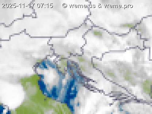 Oblačnost Slovenija