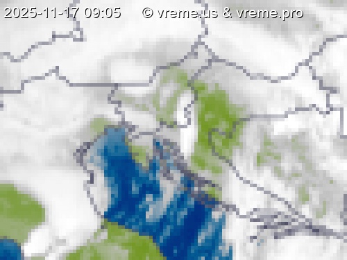 Oblačnost Slovenija