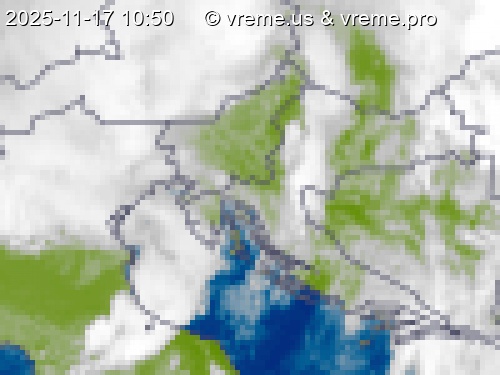 Oblačnost Slovenija