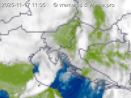 Oblačnost Slovenija