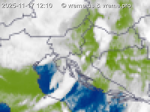 Oblačnost Slovenija