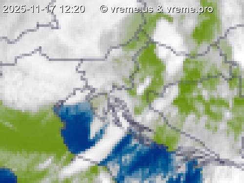Oblačnost Slovenija