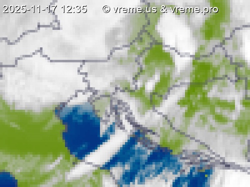 Oblačnost Slovenija