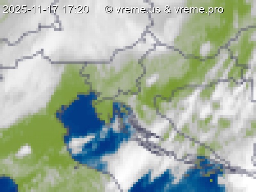 Oblačnost Slovenija