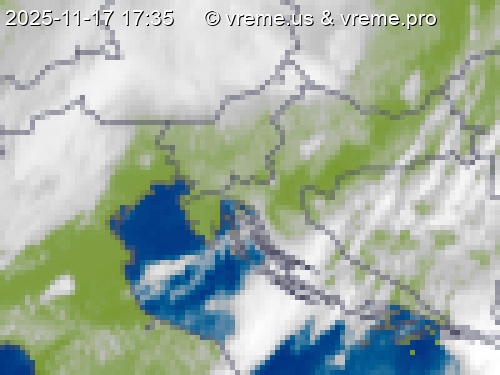 Oblačnost Slovenija