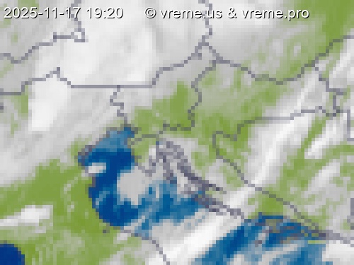 Oblačnost Slovenija