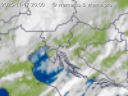 Oblačnost Slovenija