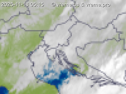 Oblačnost Slovenija