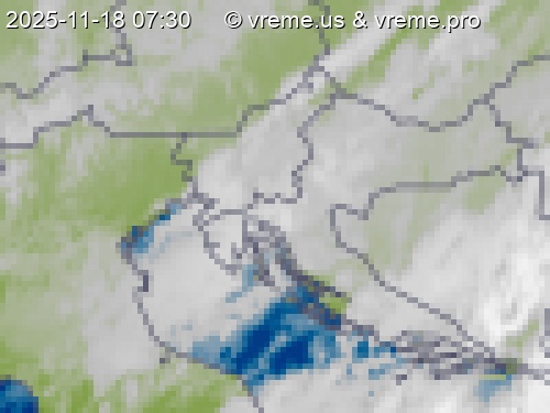 Oblačnost Slovenija