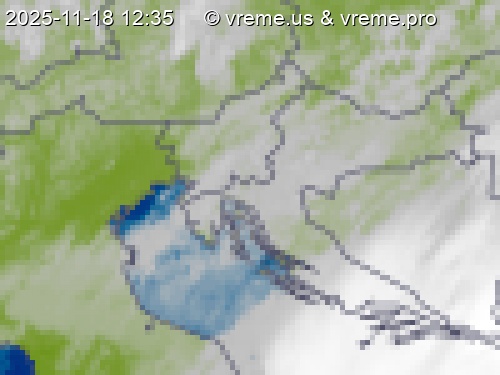 Oblačnost Slovenija